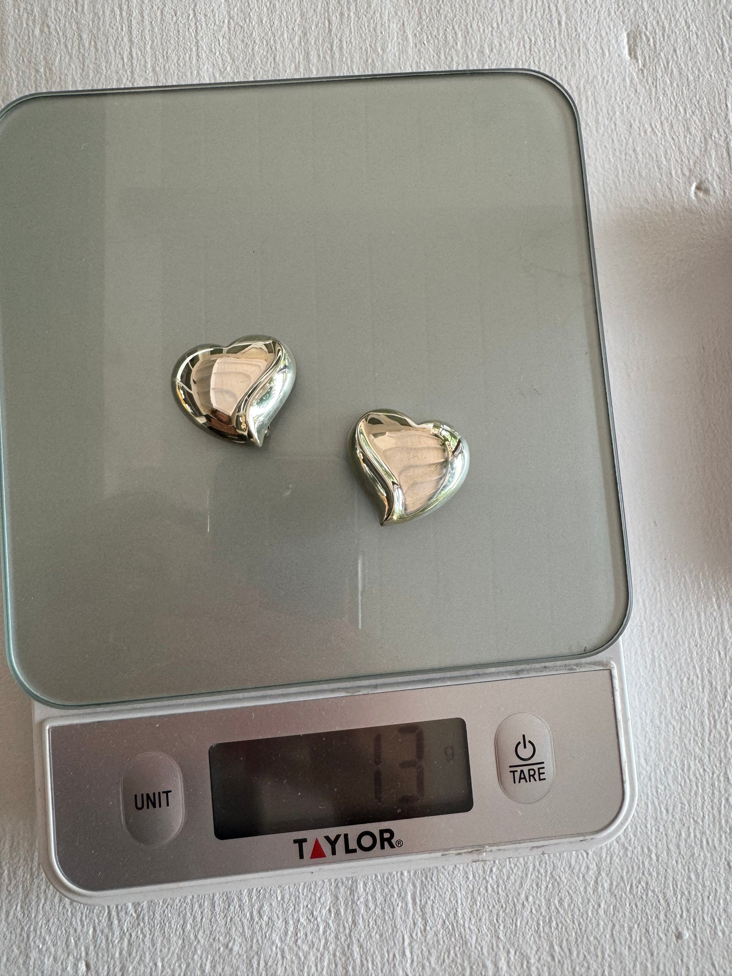 Sterling Silver Heart Earrings